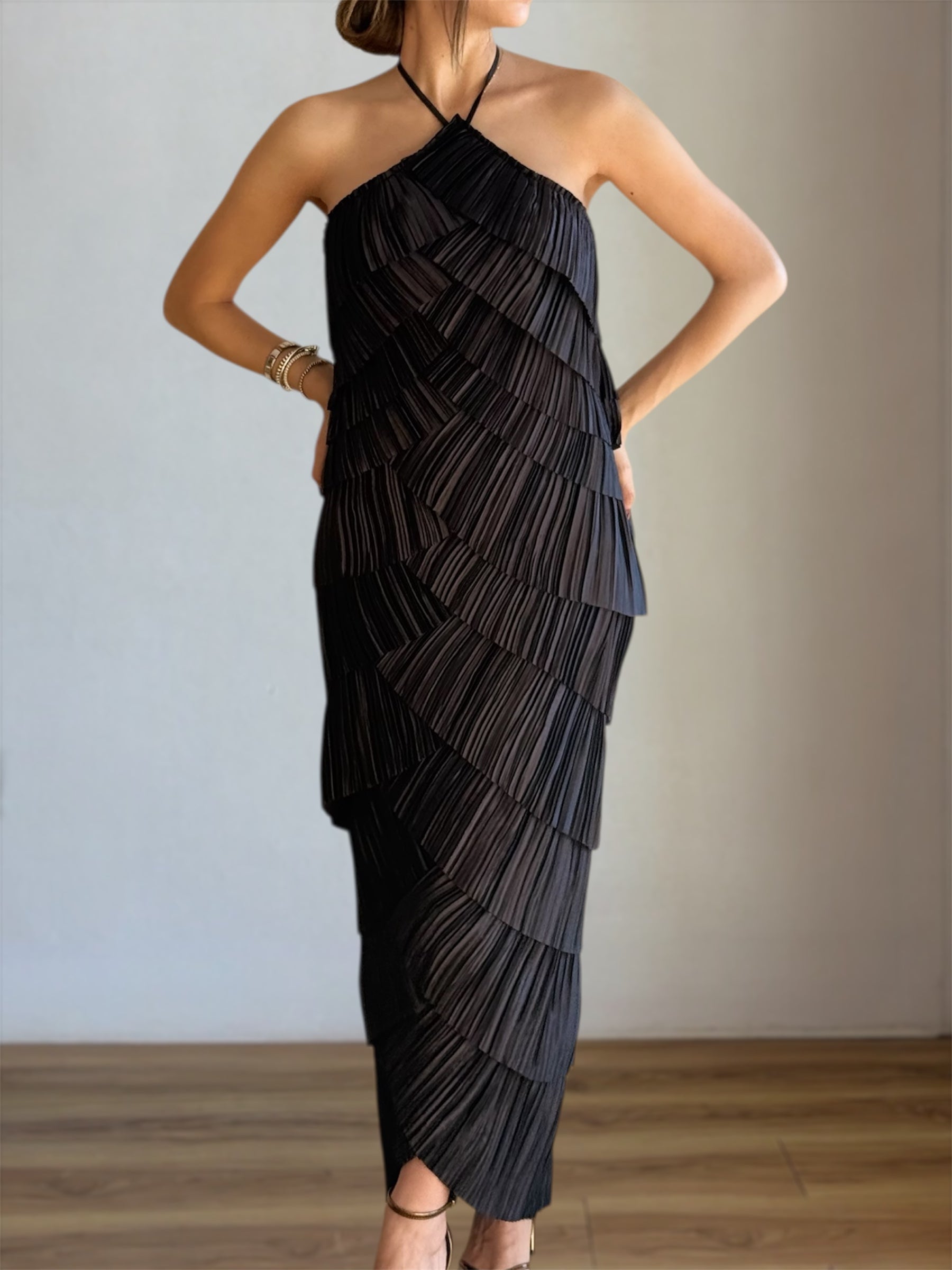 Vestido Estilo Halter