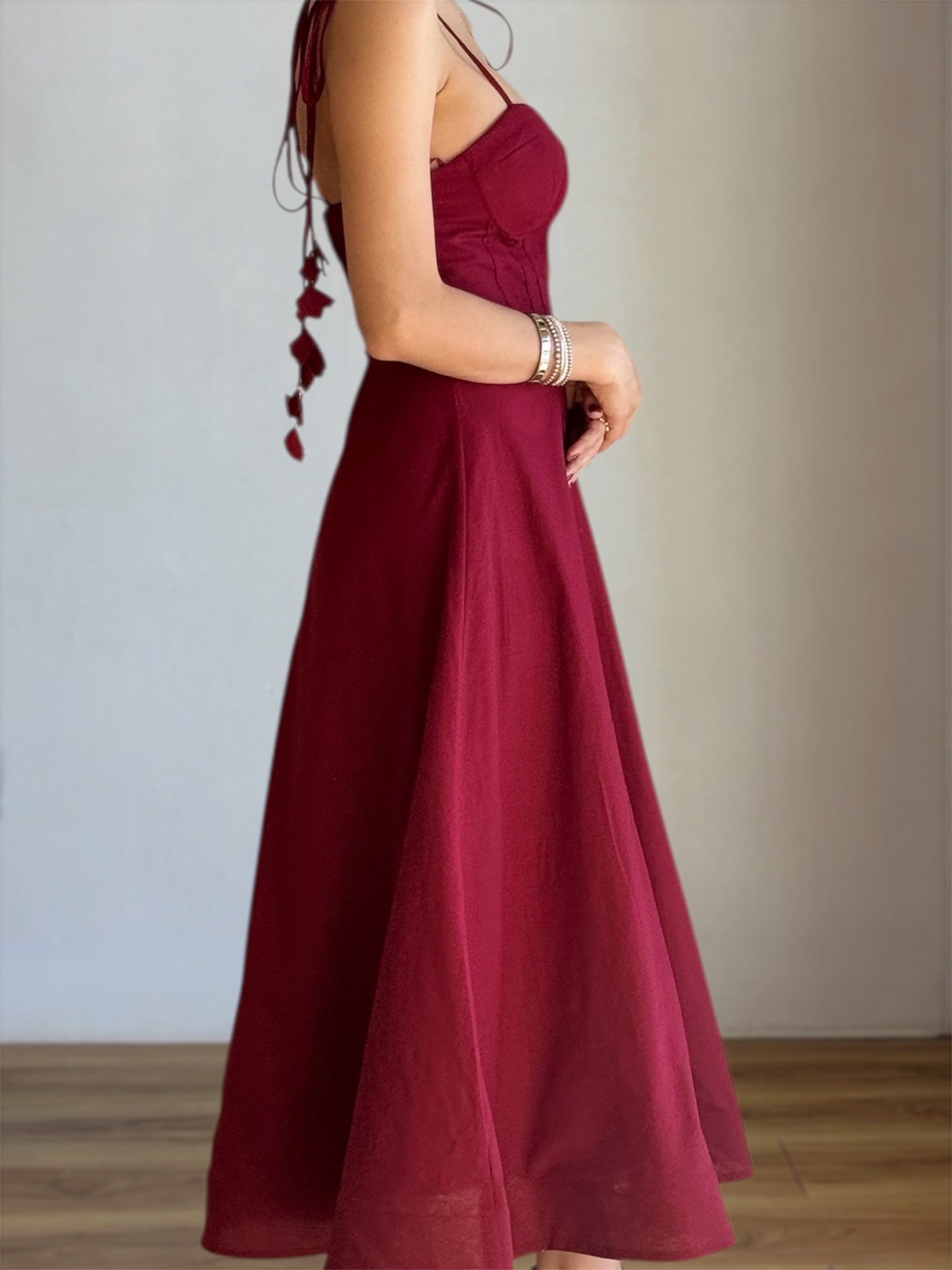 Vestido Tirantes flores