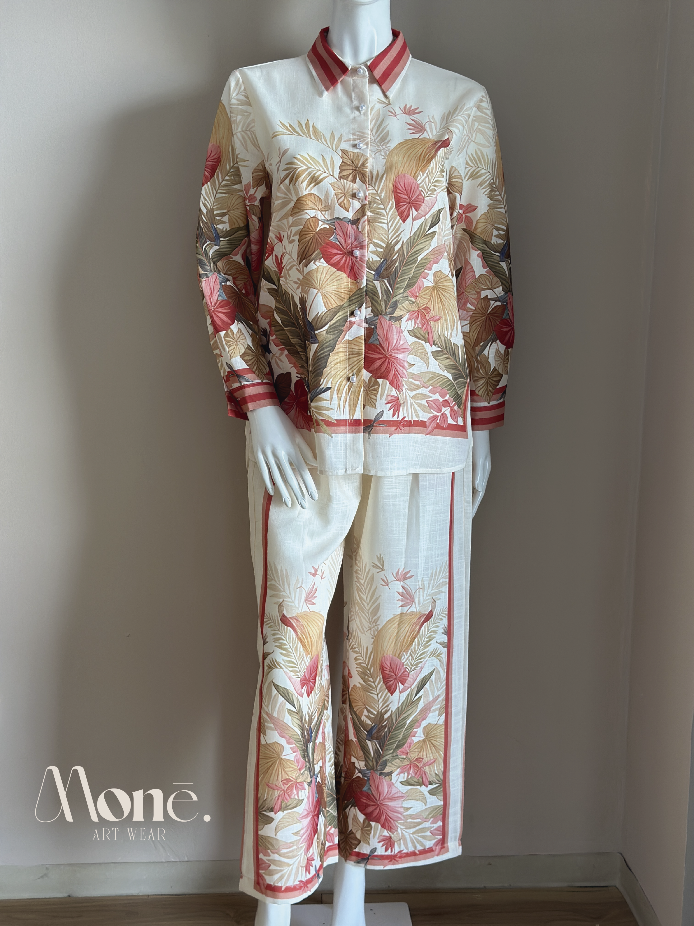 Set Pantalón/ Hojas