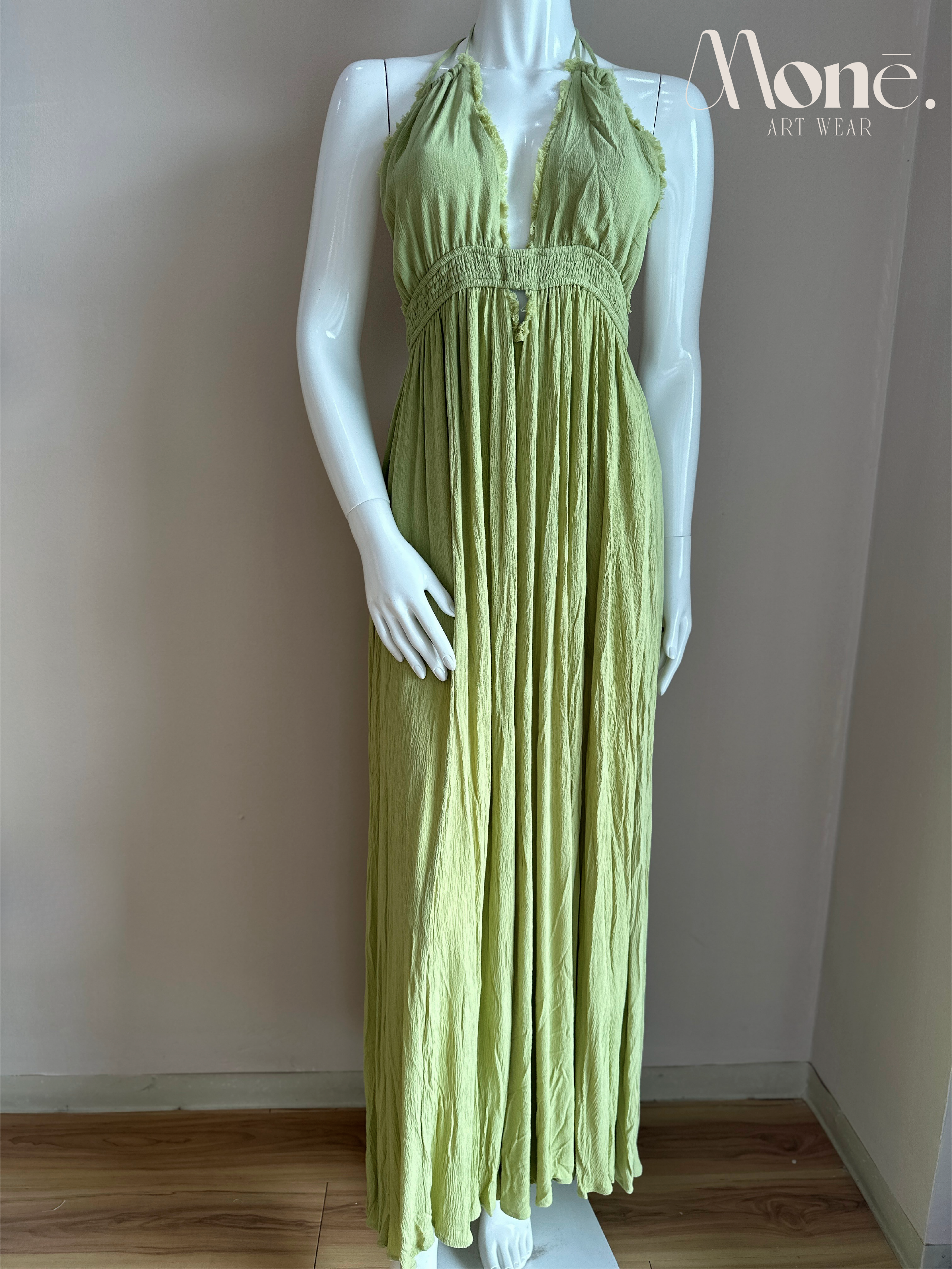 Vestido Halter Largo